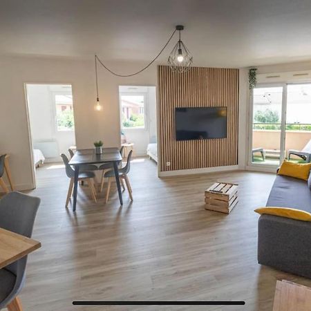 Apartamento *T3*Toulouse Purpan+Parking+Piscine Exterior foto