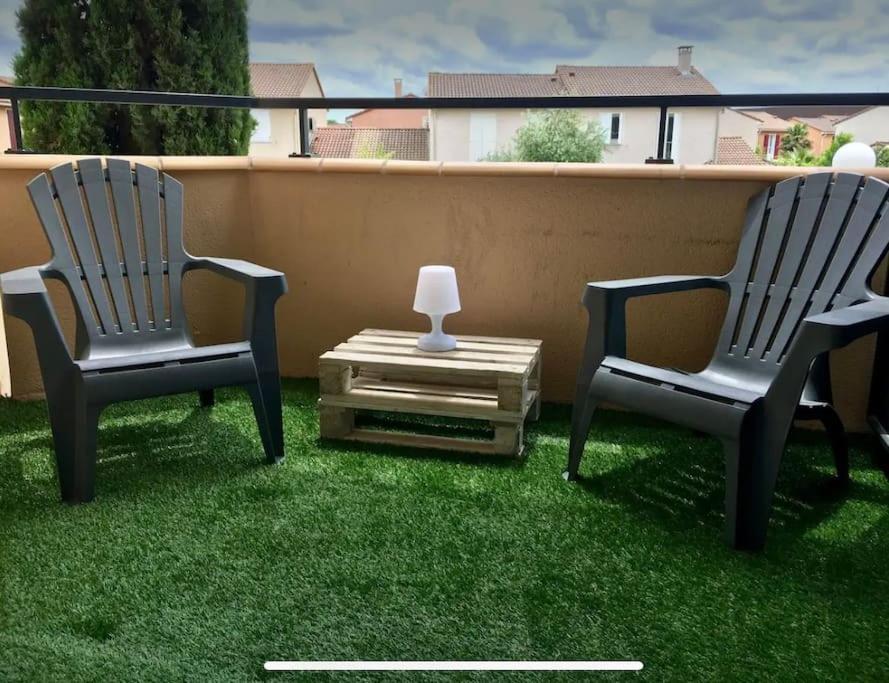 Apartamento *T3*Toulouse Purpan+Parking+Piscine Exterior foto